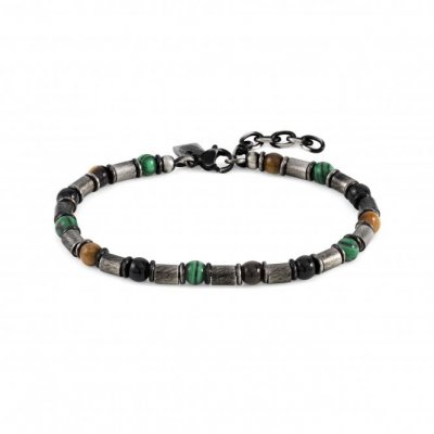 Nomination Instinct Stone Stainless Steel Mixed Stones Vintage Bracelet