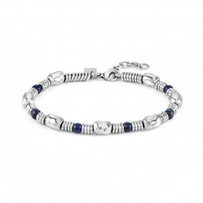 Nomination Instinct Stone Stainless Steel & Blue Sodalite Large Bracelet