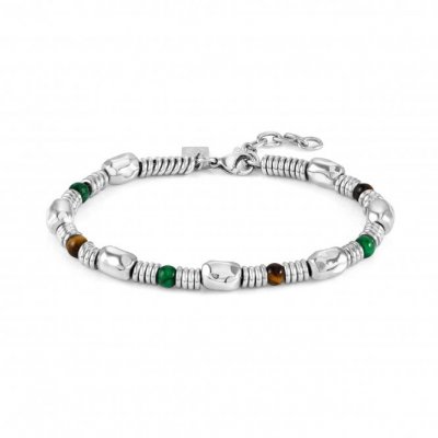 Nomination Instinct Stone Stainless Steel & Mixed Stones Large Bracelet