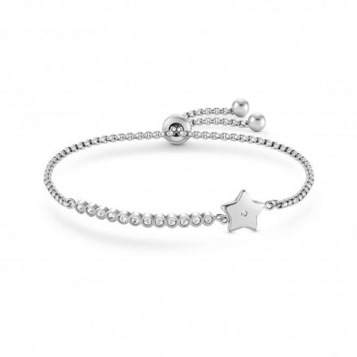 Nomination Milleluci Stainless Steel & White CZ Star Bracelet