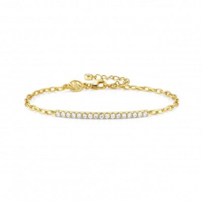 Nomination Lovelight Gold Plated & White CZ Bracelet