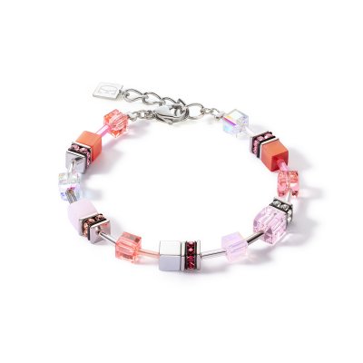 Coeur De Lion GeoCUBE® Red Joyful Colour Bracelet