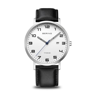 Gents Bering Titanium | Brushed Silver | 18640-404