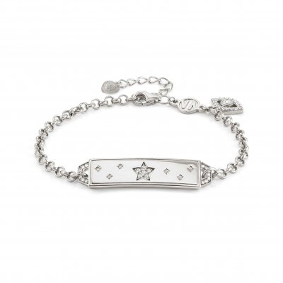 Nomination Talisman Success Silver & CZ Star Bracelet
