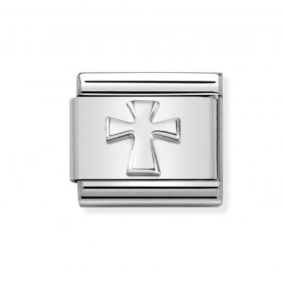 Nomination Silver Shine Cross Charm