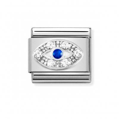 Nomination Silver CZ Eye Classic Charm