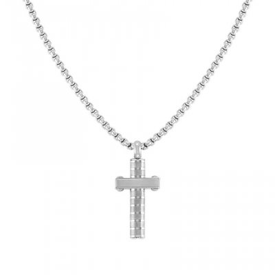 Nomination Gents Stainless Steel Cross & Chain