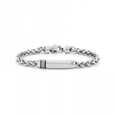 Nomination Strong Steel Chain Cylinder ID Bracelet