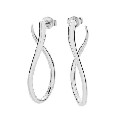 Lucy Quartermaine Melting Drop Hoop Earrings