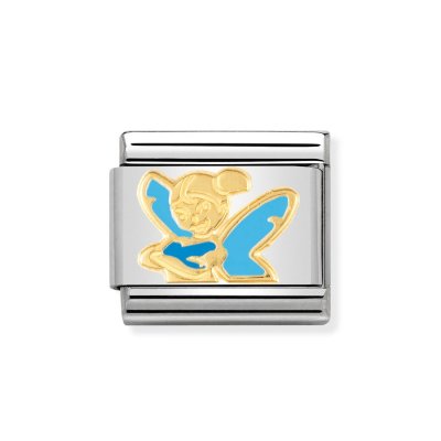 Nomination 18ct Gold Tinker Bell Charm.