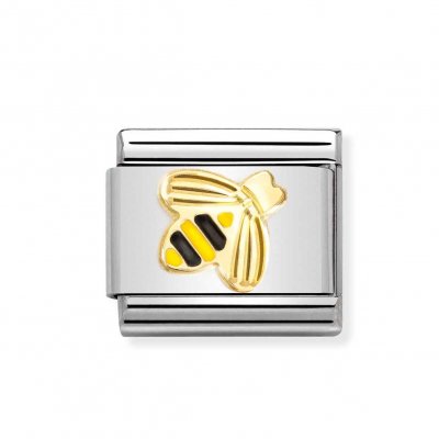 Nomination 18ct & Enamel Bee