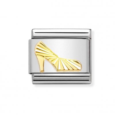 Nomination 18ct Gold Shoe Charm.