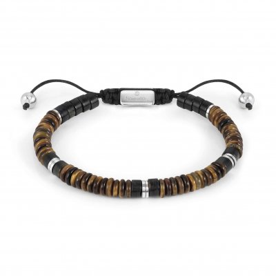 Nomination InstinctStyle Steel Jasper Tigers Eye Bracelet