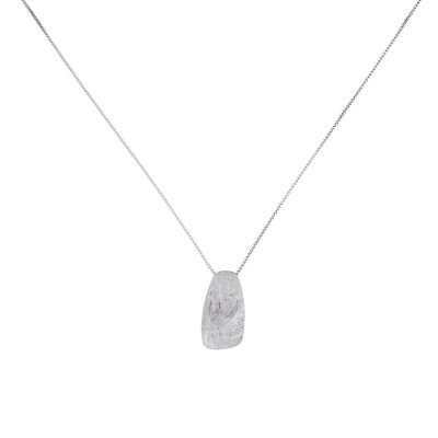 Silver Maiham Cove Pebble Stud Pendant