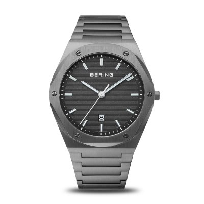 Gents Bering Stainless Steel Bracelet Watch