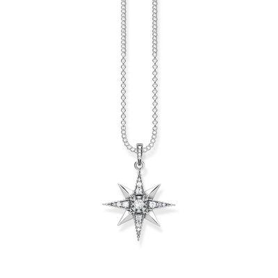 Thomas Sabo Silver Necklace with Royalty Star