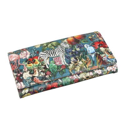 Wanderlust Trifold purse by Wild and Wolf