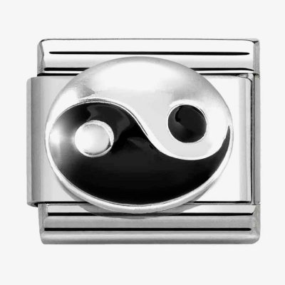 Nomination Classic Silver Tao Yin & Yang Charm