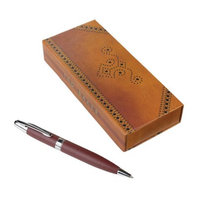 Ted Baker brown brogue pen. By Wild and wolf