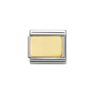 Nomination 18ct Gold Plate Charm.