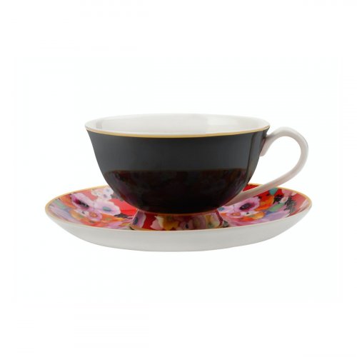 Ml & W C B Tea Cup And S Red ...