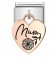 Nomination Rose Gold Heart Mum Charm