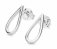 Lucy Quartermaine Silver Open Petal Earrings