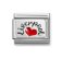 Nomination Silver Red Heart Liverpool Charm