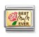 Nomination 18ct Gold Best mum Ever Charm