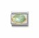 Nomination Stainless Steel & 18CT Oval shaped Sage Green Cashmere Charm