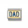 Nomination 18ct Gold & Enamel Dad Charm.