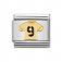 Nomination 18ct & Enamel number 9 Football Shirt Charm.