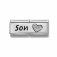 Nomination CZ DOUBLE SYMBOLS SON CZ HEART
