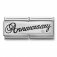 Nomination DOUBLE ENGRAVED ANNIVERSARY