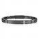 Nomination Stainless Steel, Gents PVD Black Bracelet