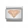 Nomination 9ct Rose Gold Diamond Charm.