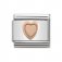 Nomination 9ct Rose Gold Heart Charm