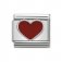 Nomination Silver Shine Red  Heart Charm