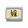 Nomination 18ct Comics Love Speech Bubble Charm