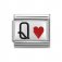 Nomination Silver Shine Queen of Hearts Charm