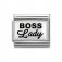 Nomination Silver Shine Boss Lady Charm