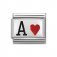 Nomination Silver Shine Ace of Hearts Charm