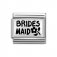 Nomination Silver Bridesmaid Plates Charm