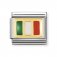 Nomination 18ct Gold & Enamel Ireland Flag Charm