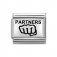 Nomination Stainless Steel & Silver Shine Classic Silver Partners (Partners In Crime) Fist Charm