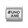 Nomination Stainless Steel & Silver Shine Classic Silver #UNOAME Charm