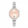 Nomination Paris Pink Zircon set Round Dial Watch.