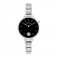 Nomination Paris Black Zircon set Round Dial Watch.