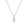 Hot Diamonds Silver Diamond set Rose Quartz Pendant