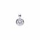 DiamonFire Silver Zirconia 0.75ct Solitaire Bezel Set Necklet